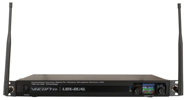 DIGITAL UHF PLL WIRELESS SYSTEM WITH GUITAR TRANSMITTER AND HEADSET MICROPHONE WIRELESS BODYPACK